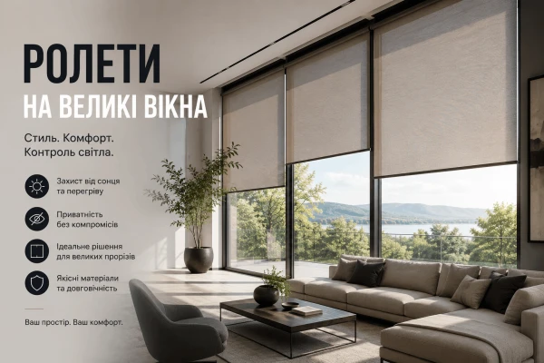 Blinds for Large Windows