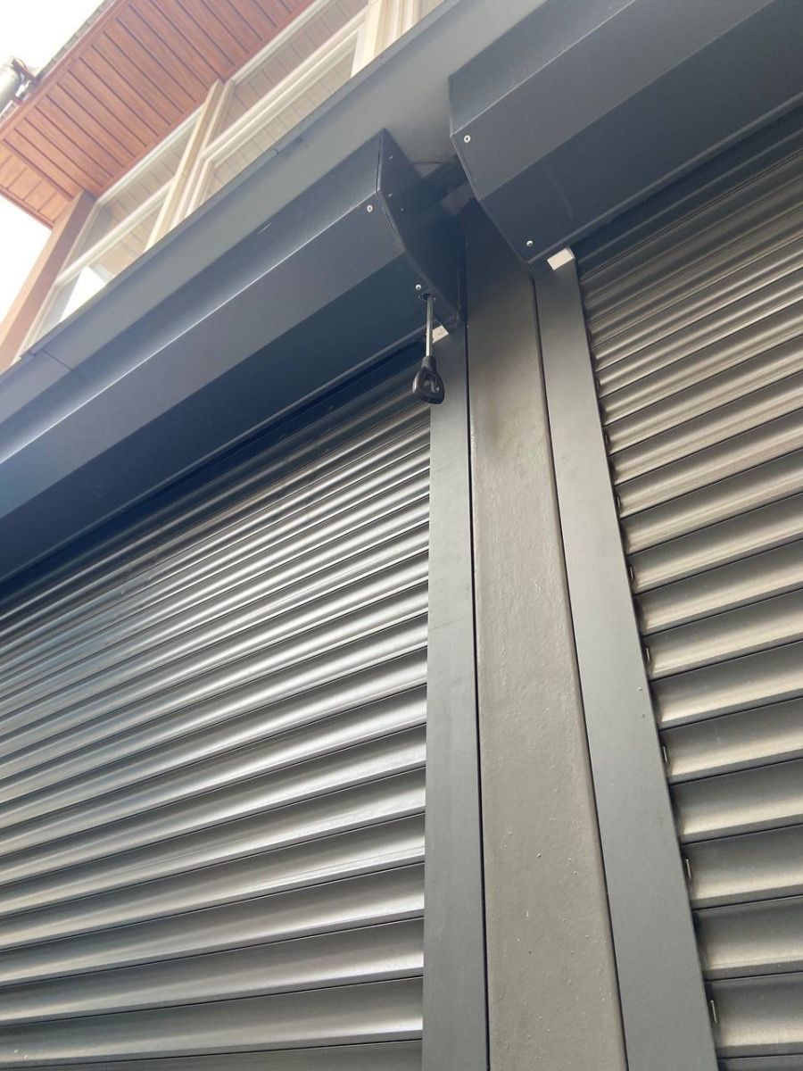 Security shutter repair results Kharkiv ZAMER
